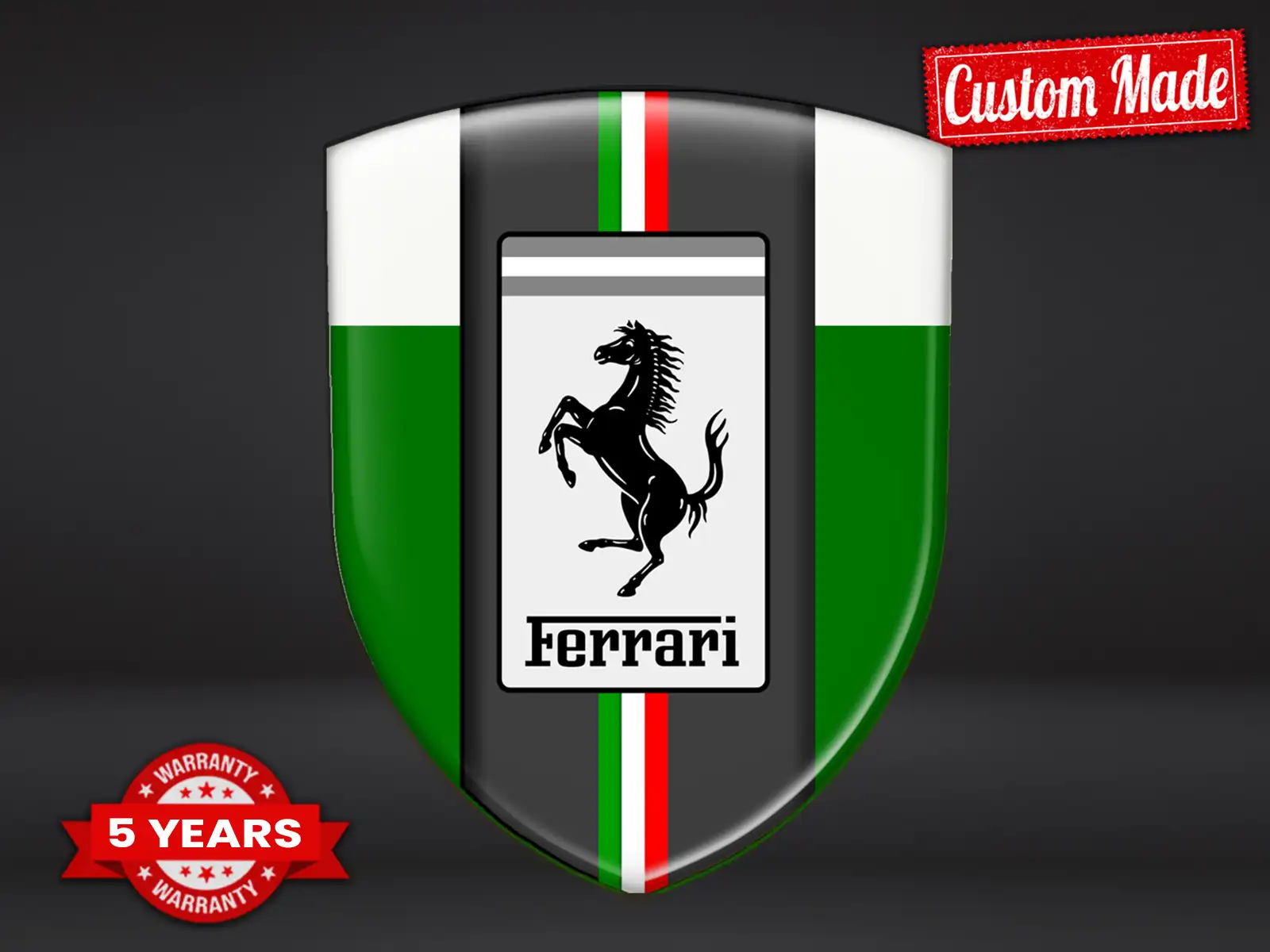 Ferrari Pegatinas Parachoques Autos Deporte Estrella Moderna